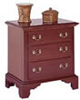 cherry nightstand chest