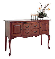 cherry sideboard huntboard width=